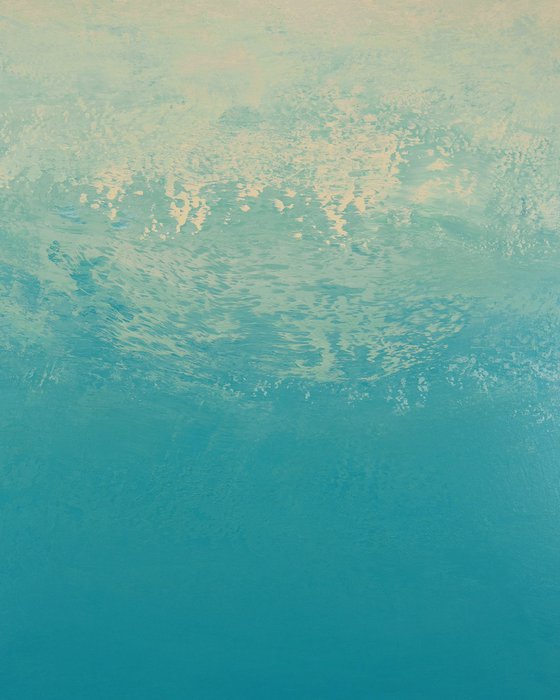 Teal Tide - Color Field