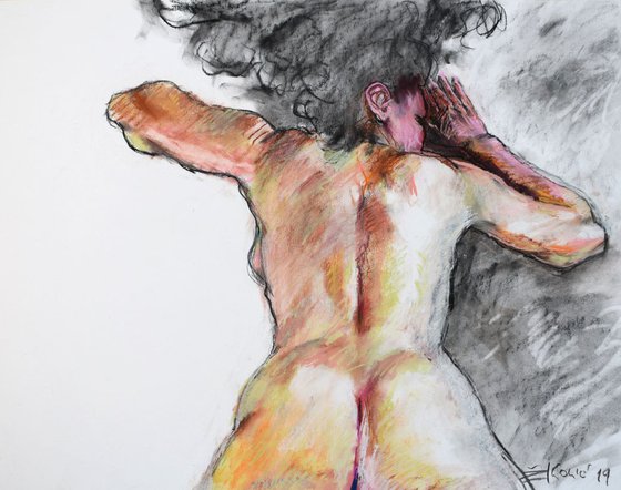 Nude back study...