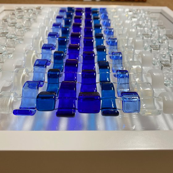 16:8, Fused Glass Wall Relief