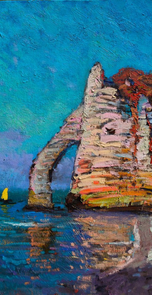 Etretat Shore by Alexander Shandor
