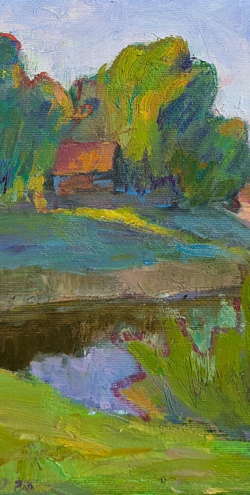 Evening sunrays by Olga Samar