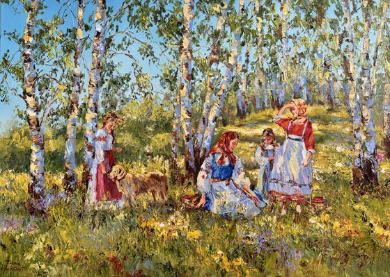 Le temps des fraises des bois