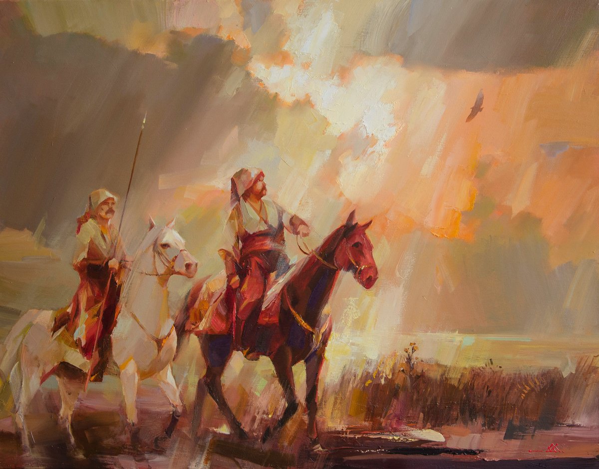 Echo Of The Azov Steppe By Valentin, 35 X 28, Artwork For Sale On Artfinder
