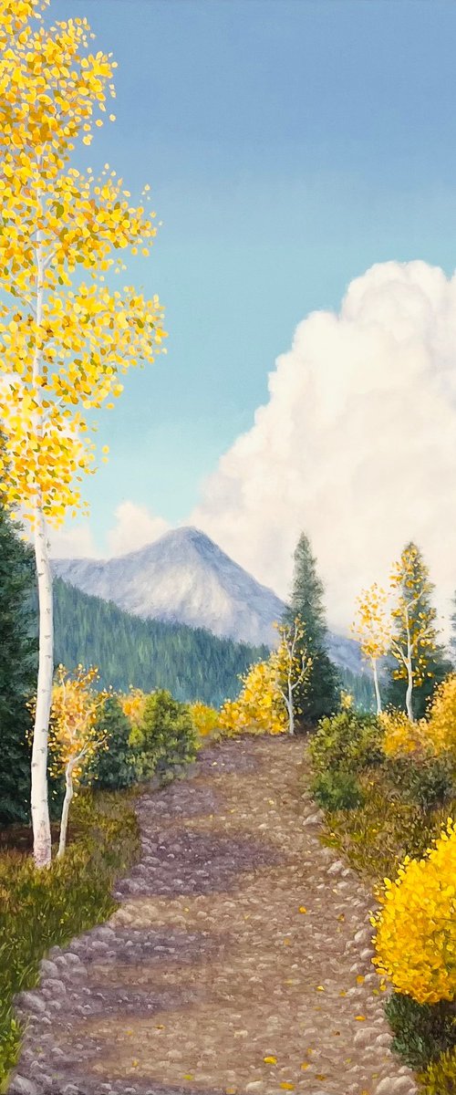 Autumn Path by Olya Lane
