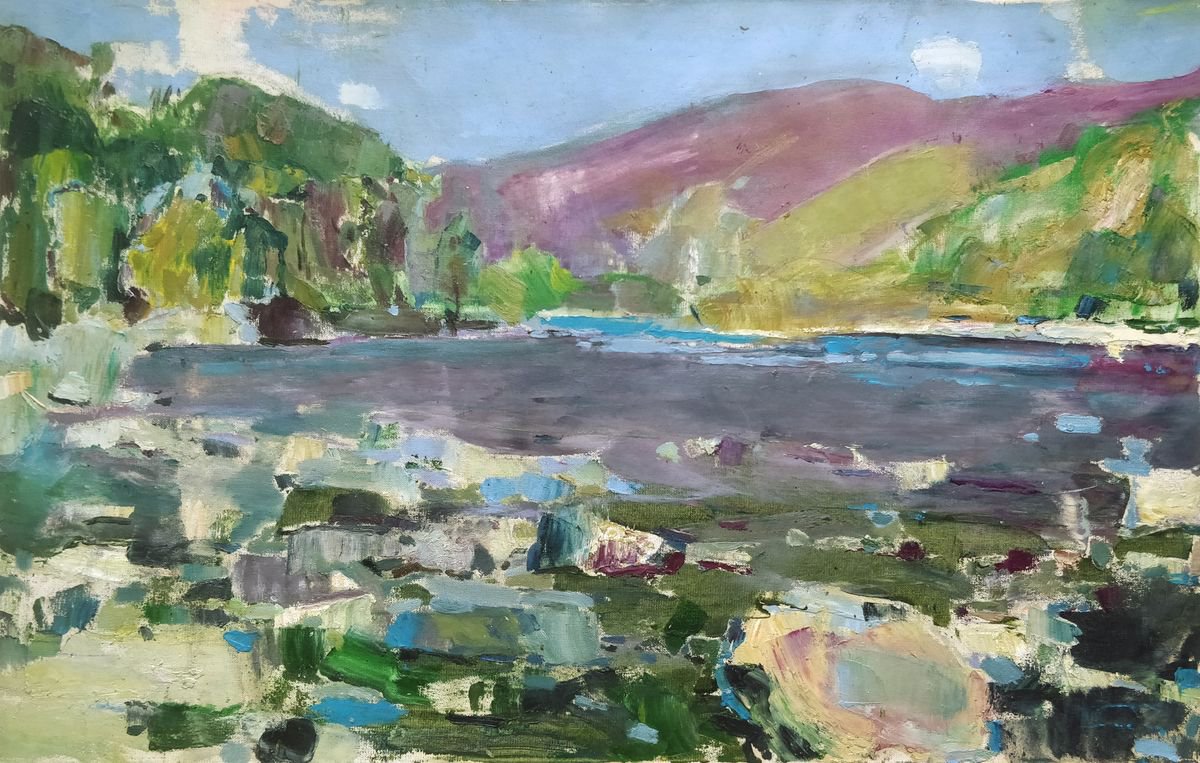 River by Jaroslav Leonets