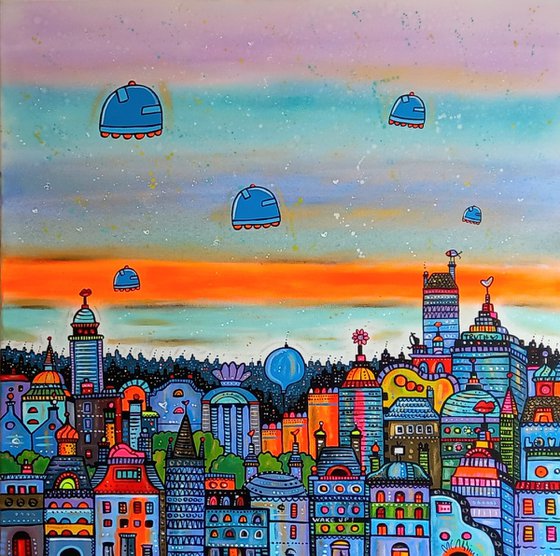 A Fantastic Imaginary City