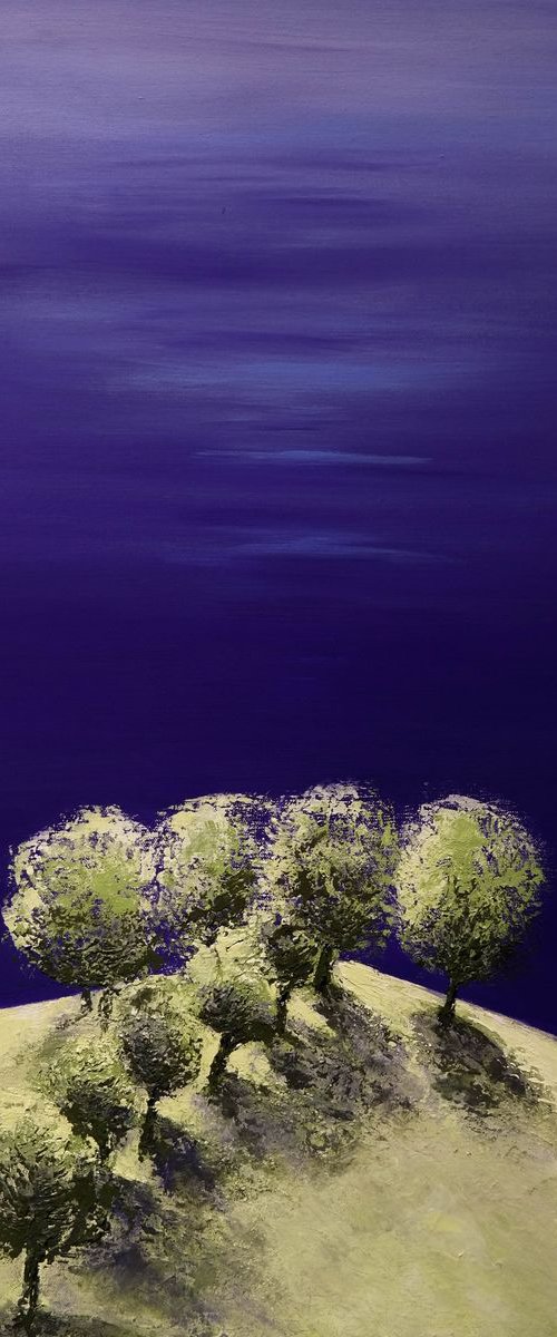One step at the time - Fields and Colors Series by Danijela Dan