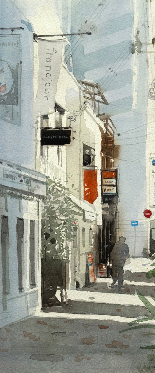 Charming Narrow Alley by Masato Watanabe
