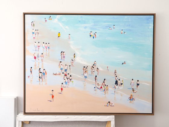 Costa azul (Framed)