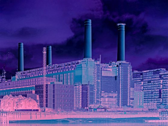 Battersea Pink Glow  : July 2021 1/20 8"x12"