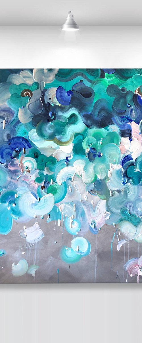 'Oceanum spiritus' - 60x40" by Tatiana Georgieva