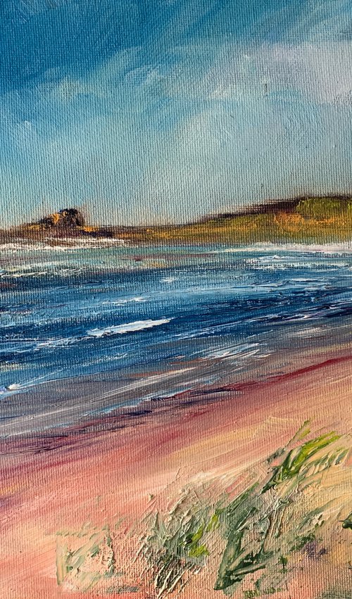 Soft Morning, Bamburgh by Andrew Moodie
