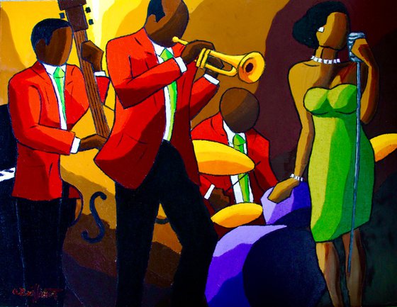 Jazz red green