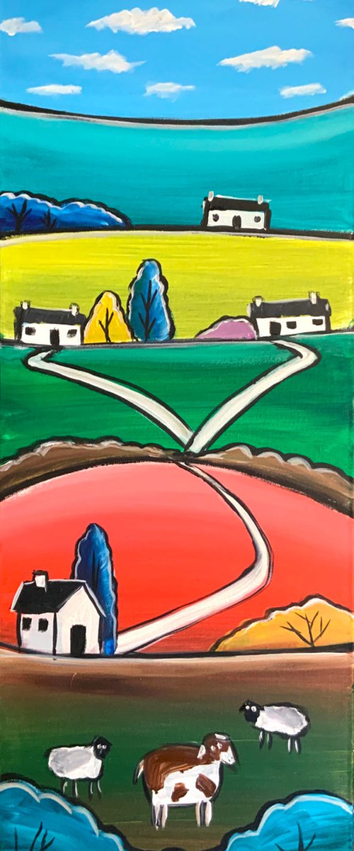 Joyful Hills by Aisha Haider