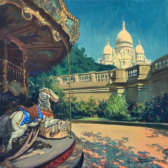 The horse who dreamed of Sacré Cœur