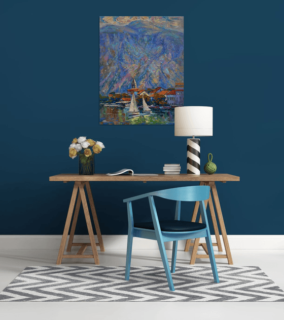 "Evening in the mountains"