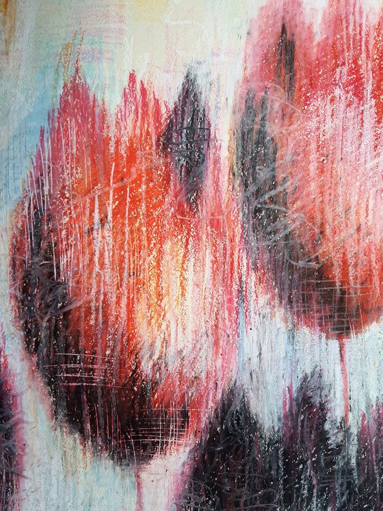 Multicolored Tulips 1