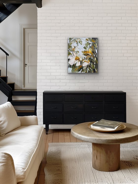 White magnolia No 38