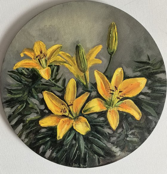 Yellow lilies