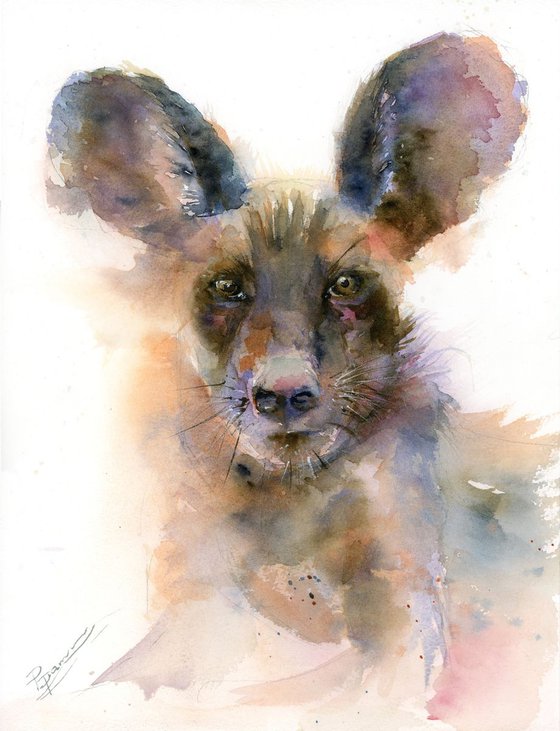 Hyena portrait