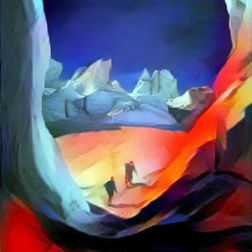 Mes montagnes N2 by Danielle ARNAL