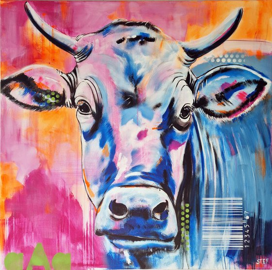 'COW CODED #14'