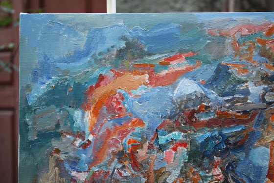 Winter in a small town