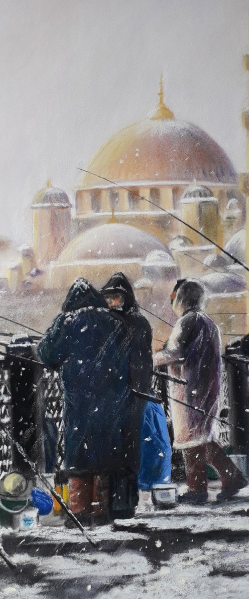 GALATA BRIDGE-I ISTANBUL by Semire Akyazı