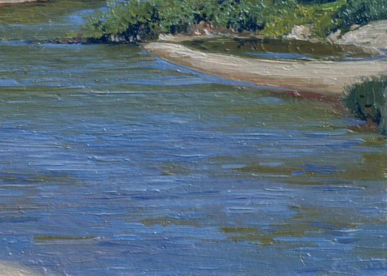 Uzola river. Gorodets