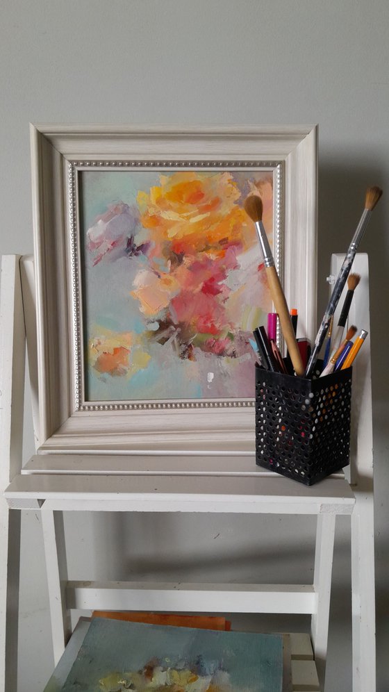 A study of a tea rose