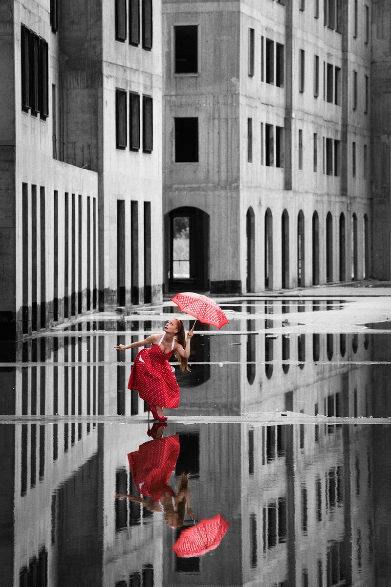 Photorealistic Cityscapes Photograph By Peter Zelei, 24 X 33", Stendhal Syndrome I., Original Artwork