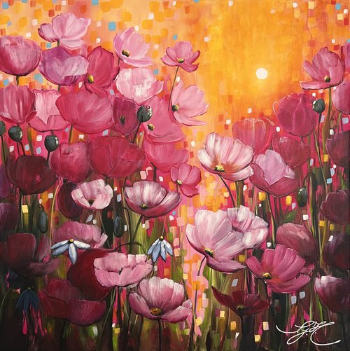 Poppies Land 8 by Sandra Gebhardt-Hoepfner