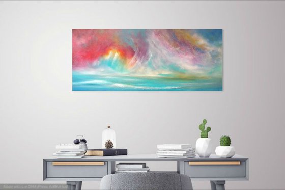 Colour Storm -  Seascape, PANORAMIC