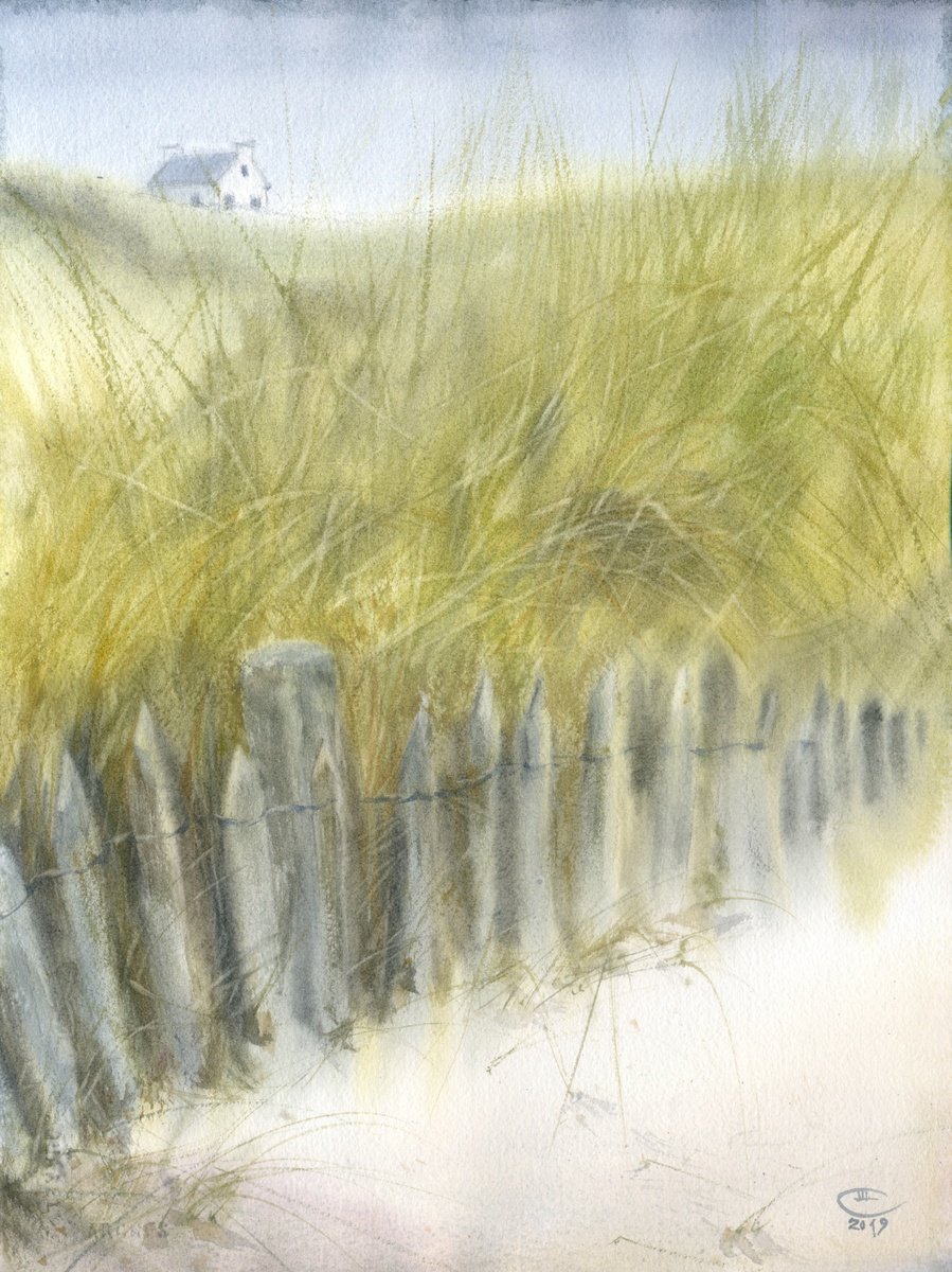 Dunes. The coast of Brittany by Tatyana Tokareva