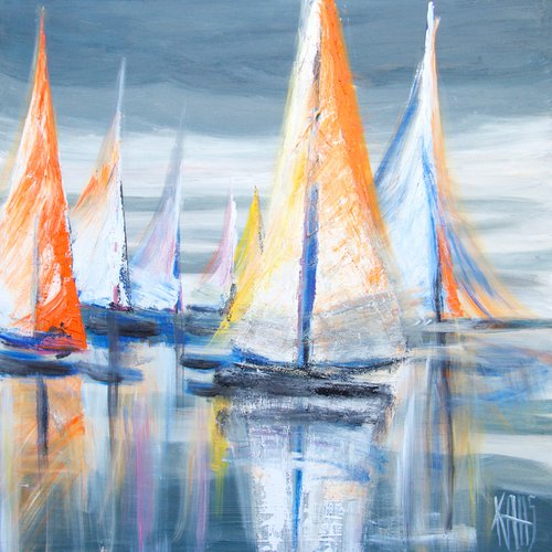 The sails II by Michèle Kaus