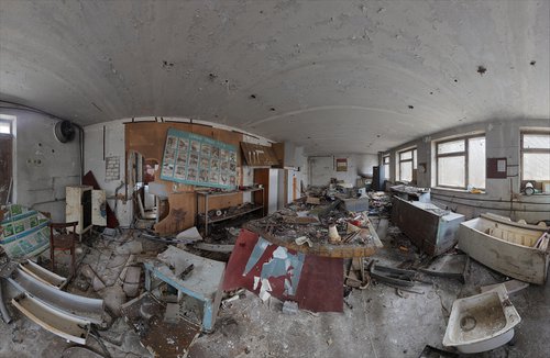 #80. Pripyat Electrician's room 1 - XL size by Stanislav Vederskyi