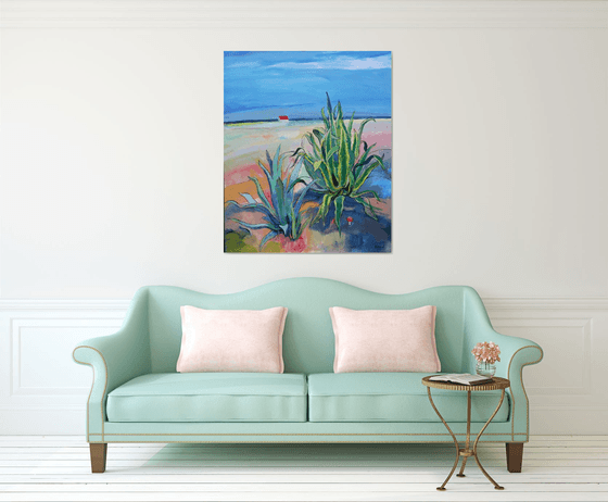 Landscape with Agave