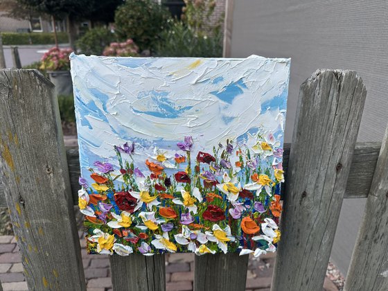 Impasto Daisies