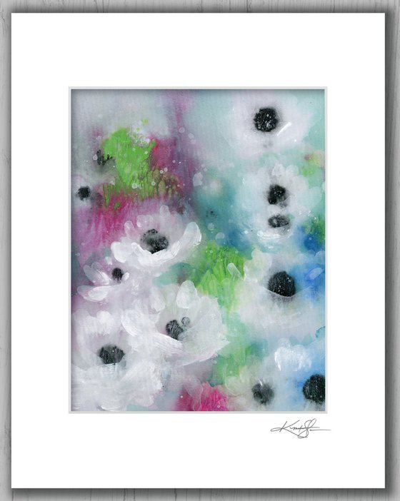 Blooming Bliss 25 - Floral Painting by Kathy Morton Stanion