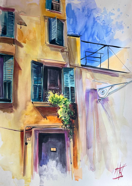 Windows of Old Bologna