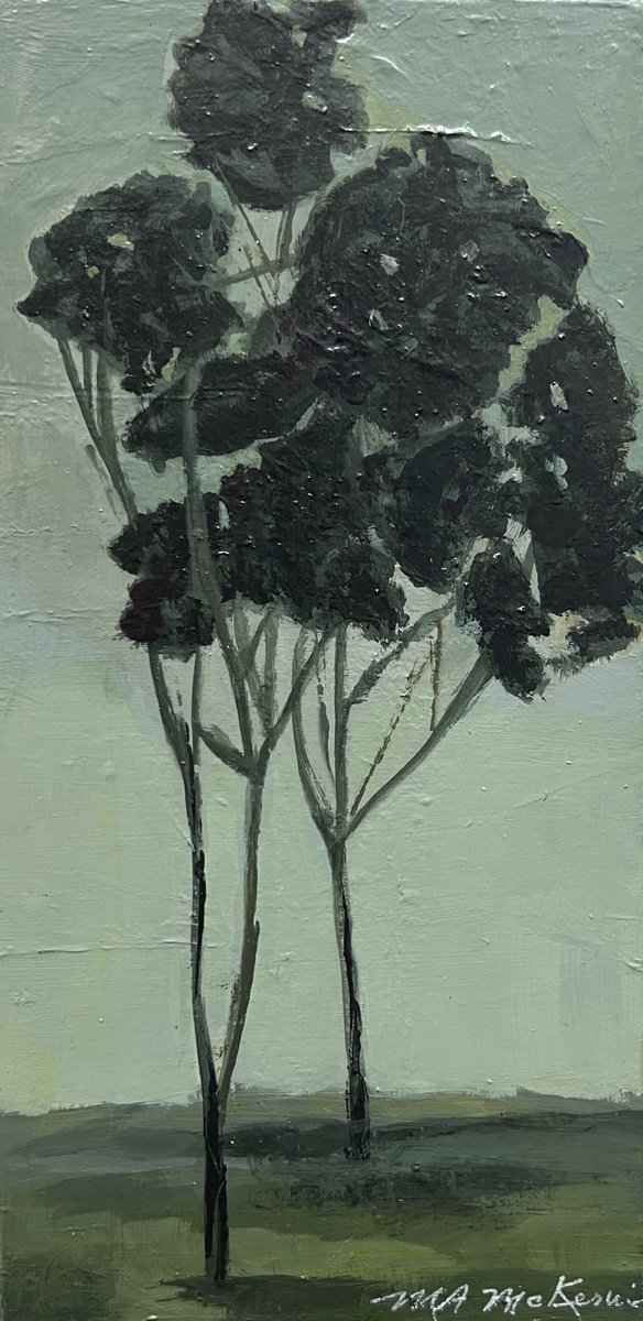  Muted Moss By Maryanne Mckernie, 6 X 12, Artwork For Sale On Artfinder