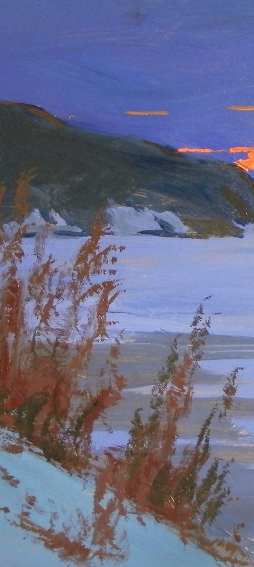 winter sunset by Sergey  Kachin