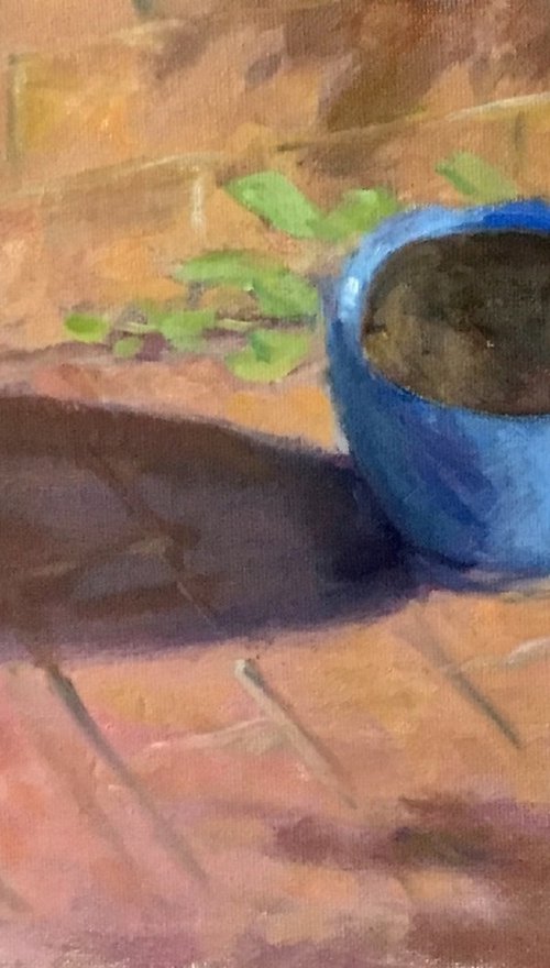 Blue Pot by Michael Gillespie