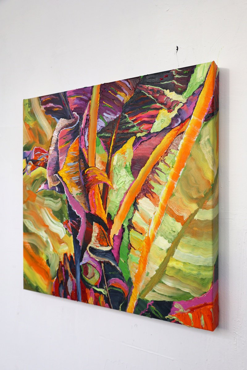 Impressionistic Landscape Oil Painting By Dominic Virtosu, 24 X 24, Living The Dream, Original Artwork