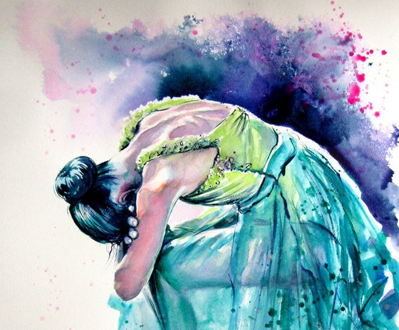 Resting ballerina II