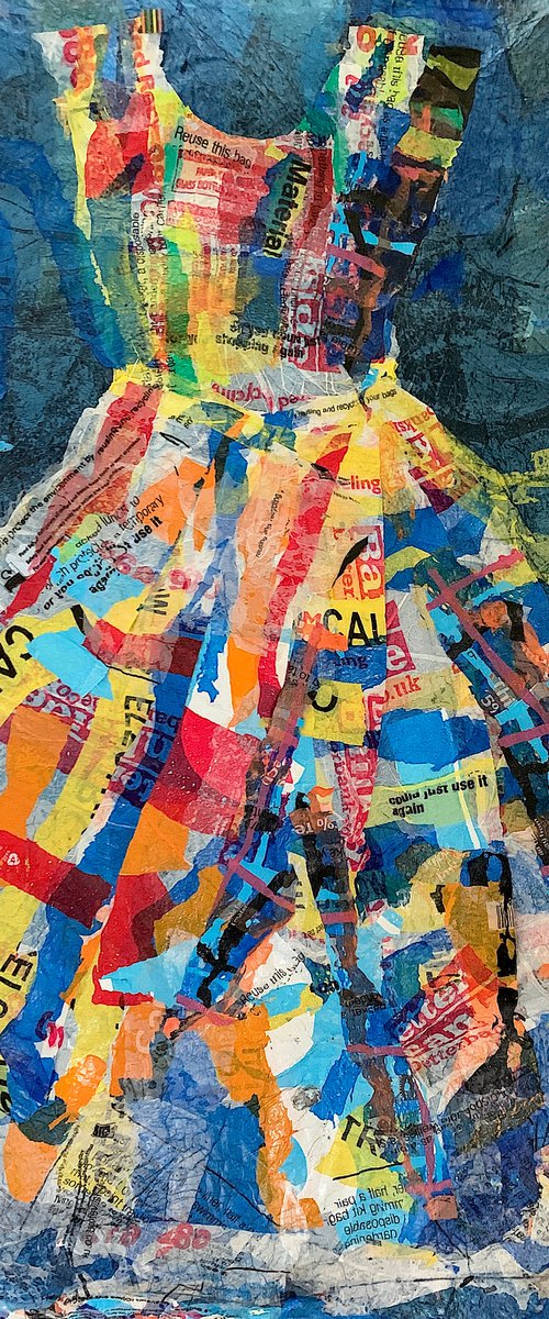 Renata's Recycled Dress by Suzsi Corio