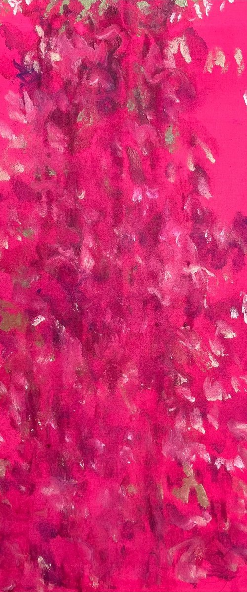 Abstracted flowers by Gela MIKAVA