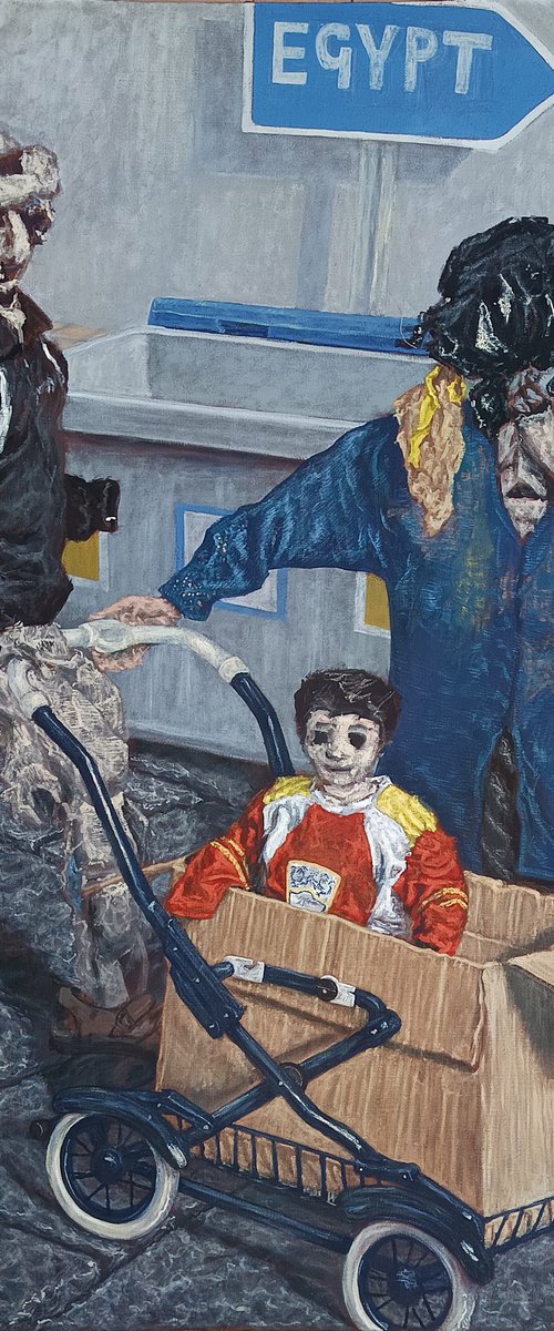 Fuga in Egitto by Antonio Mele