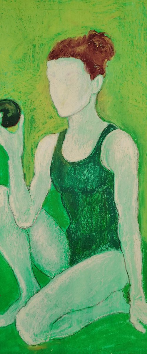 Green Girl by Kira K. Sadian