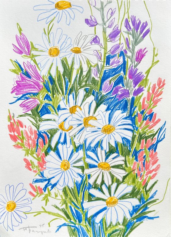 Herbal bouquet flowers 2